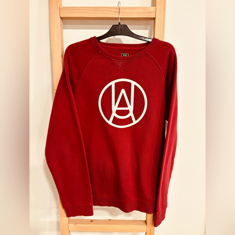 Men’s Red Under Armour Crewneck sweatshirt UA